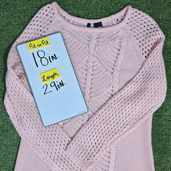 NEW DIRECTIONS | OPEN KNIT TUNIC SWEATER - Picture 16 of 16